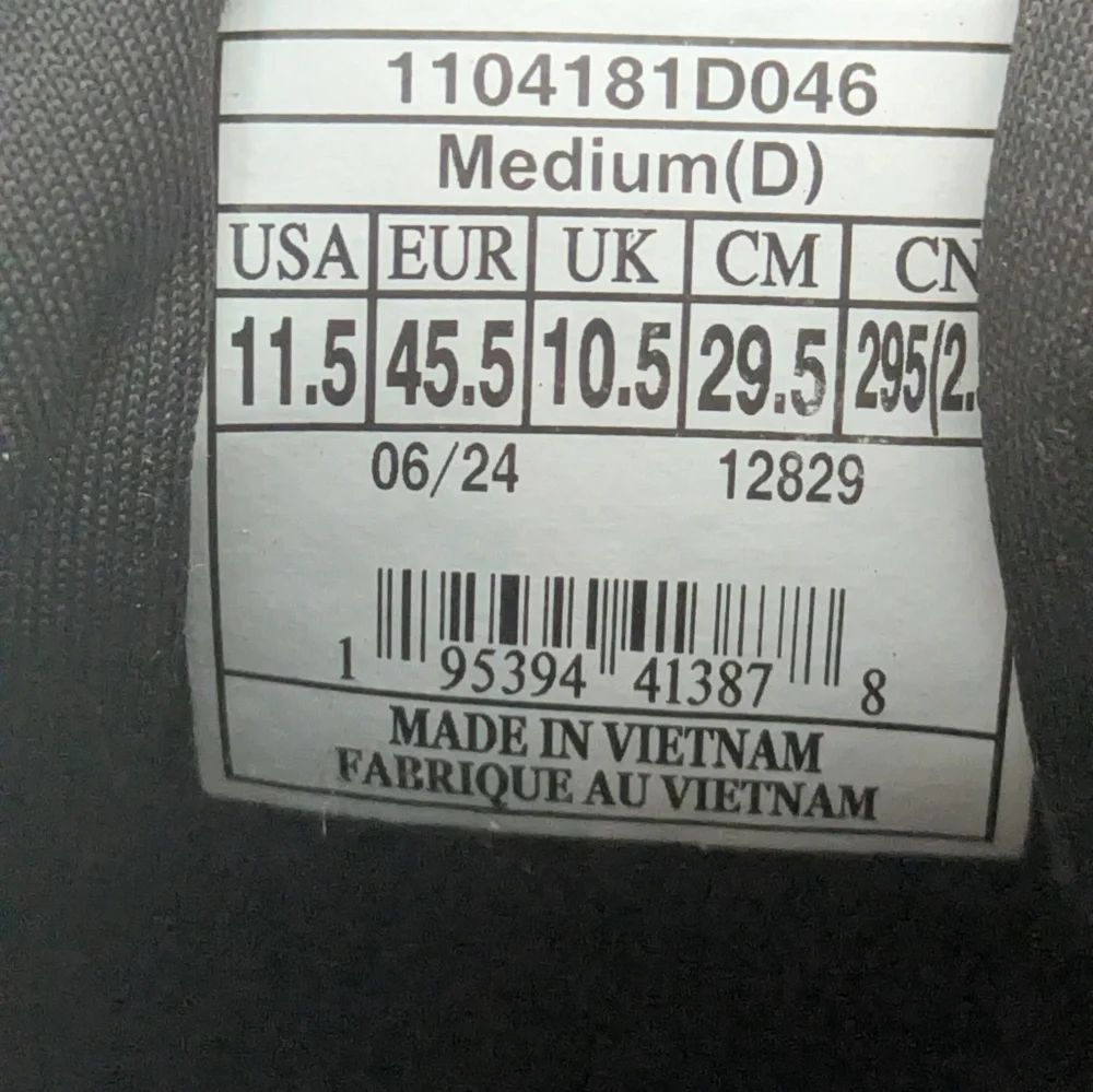 Brooks Ghost Black Running Shoes 11.5 - Picture 8 of 8